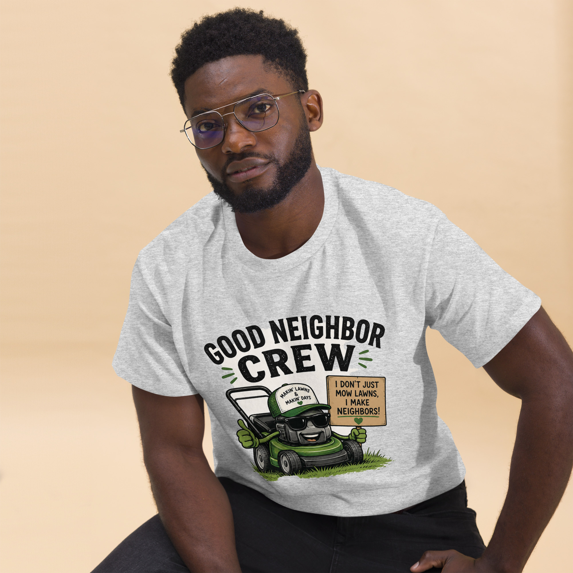 Good Neighbor Crew Unisex Tee - Image 2