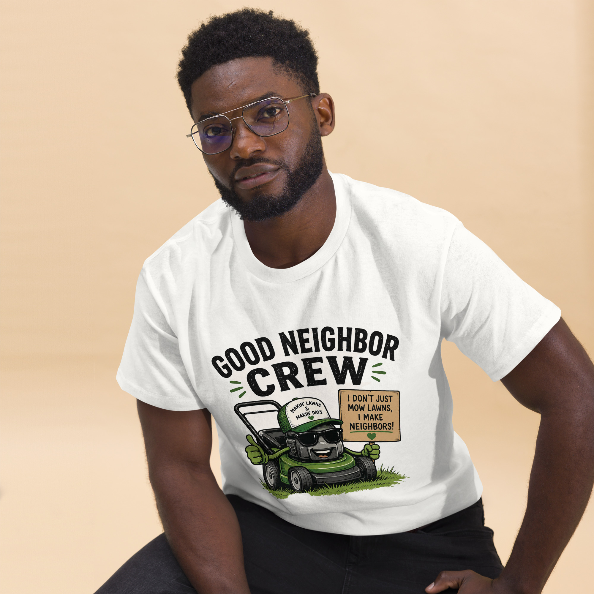 Good Neighbor Crew Unisex Tee - Image 4