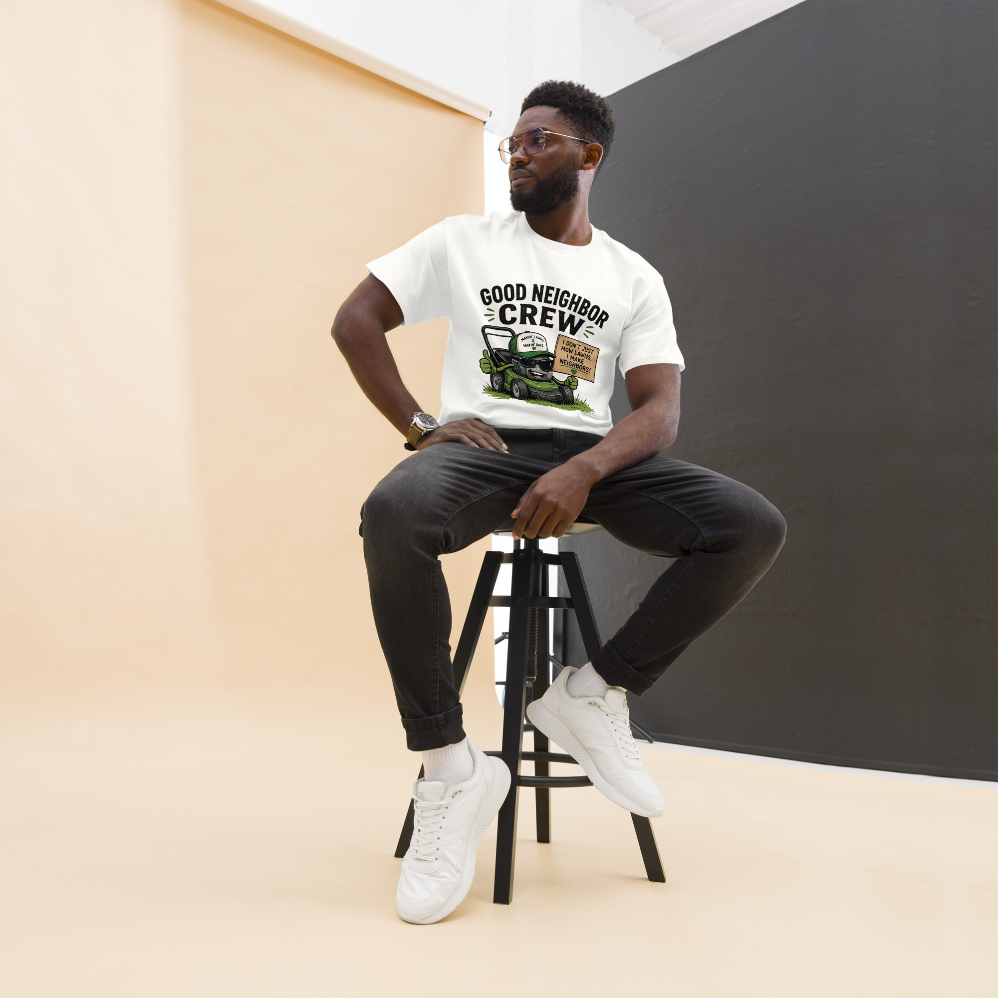 Good Neighbor Crew Unisex Tee - Image 3