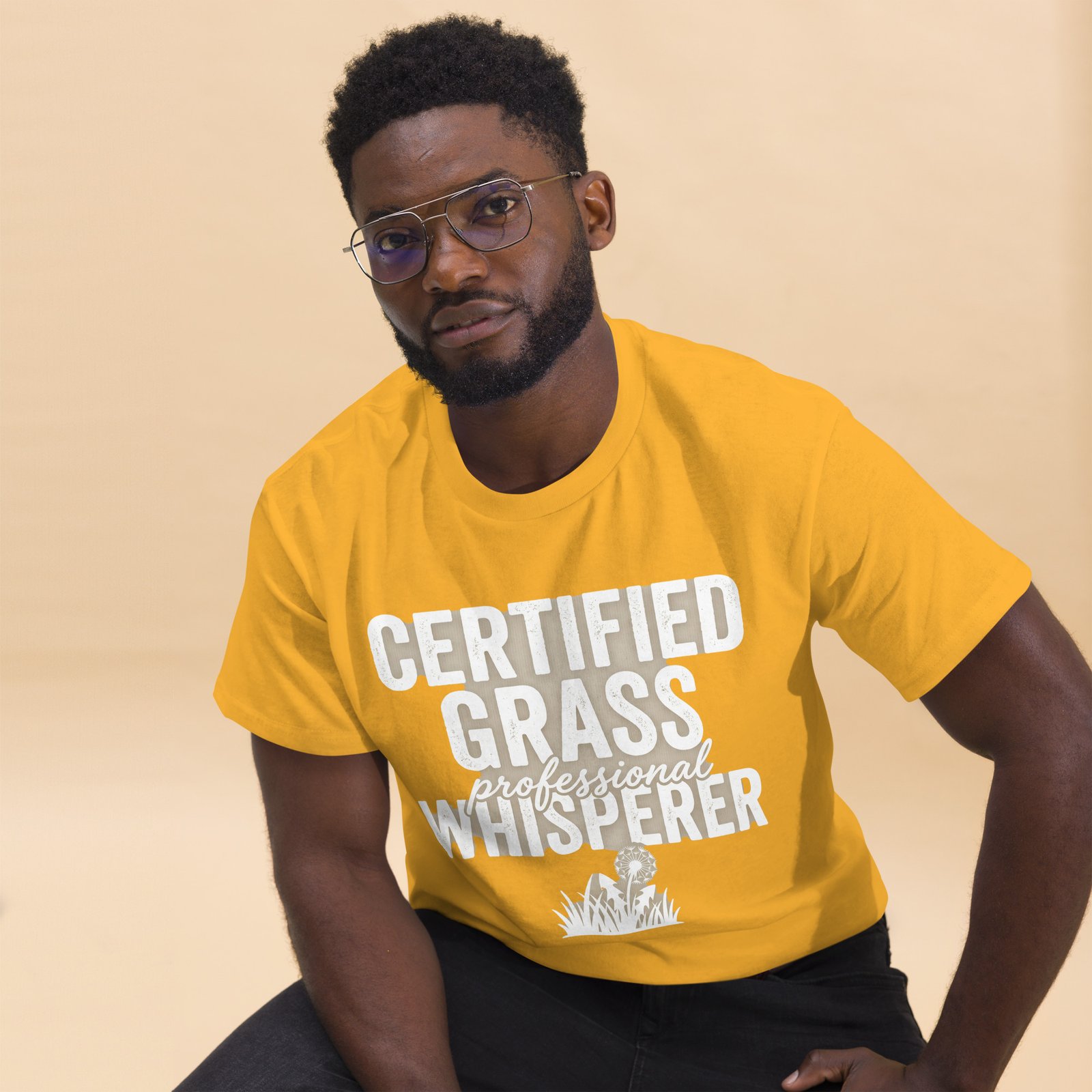 "Certified Grass Whisperer" Tee - Image 6