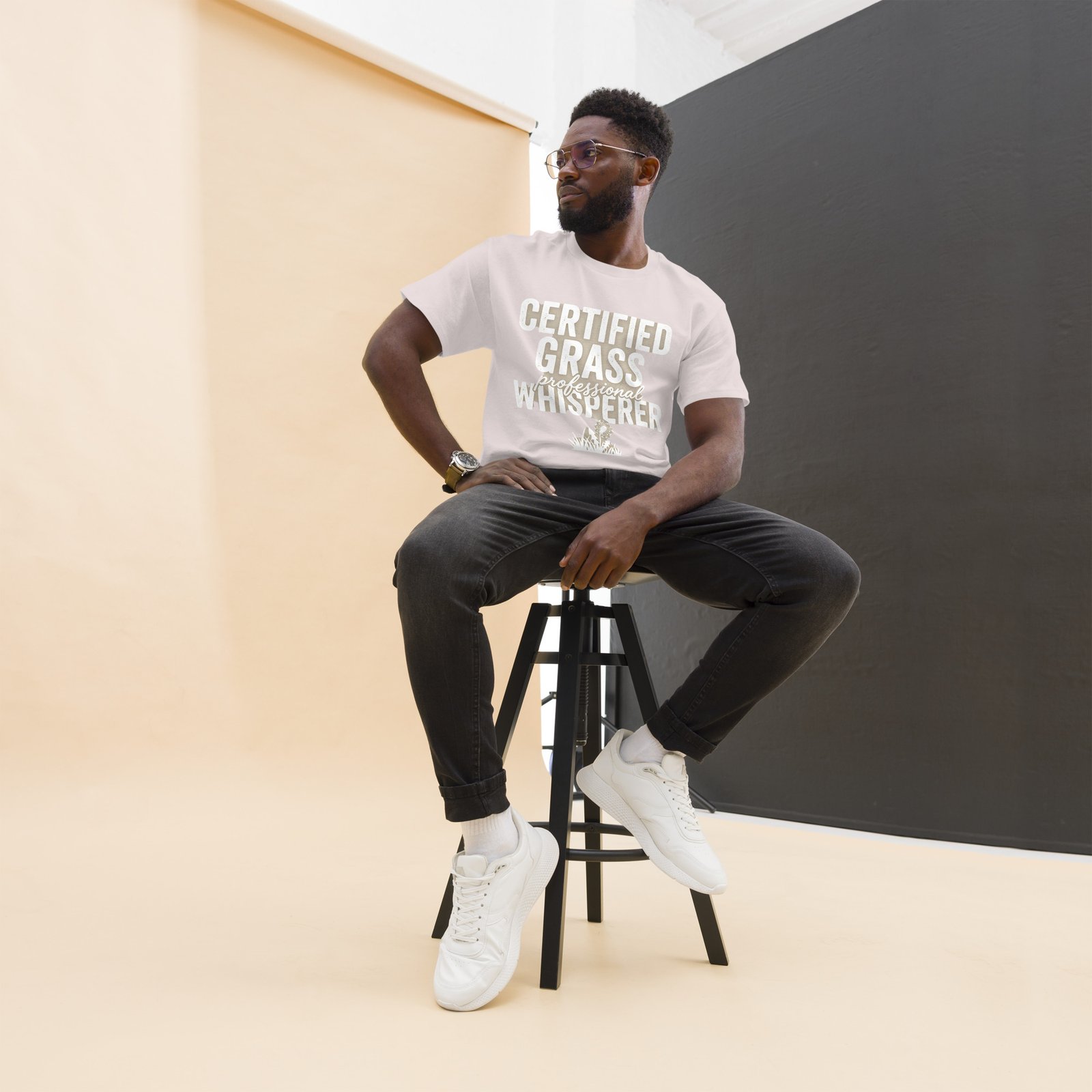 "Certified Grass Whisperer" Tee - Image 13