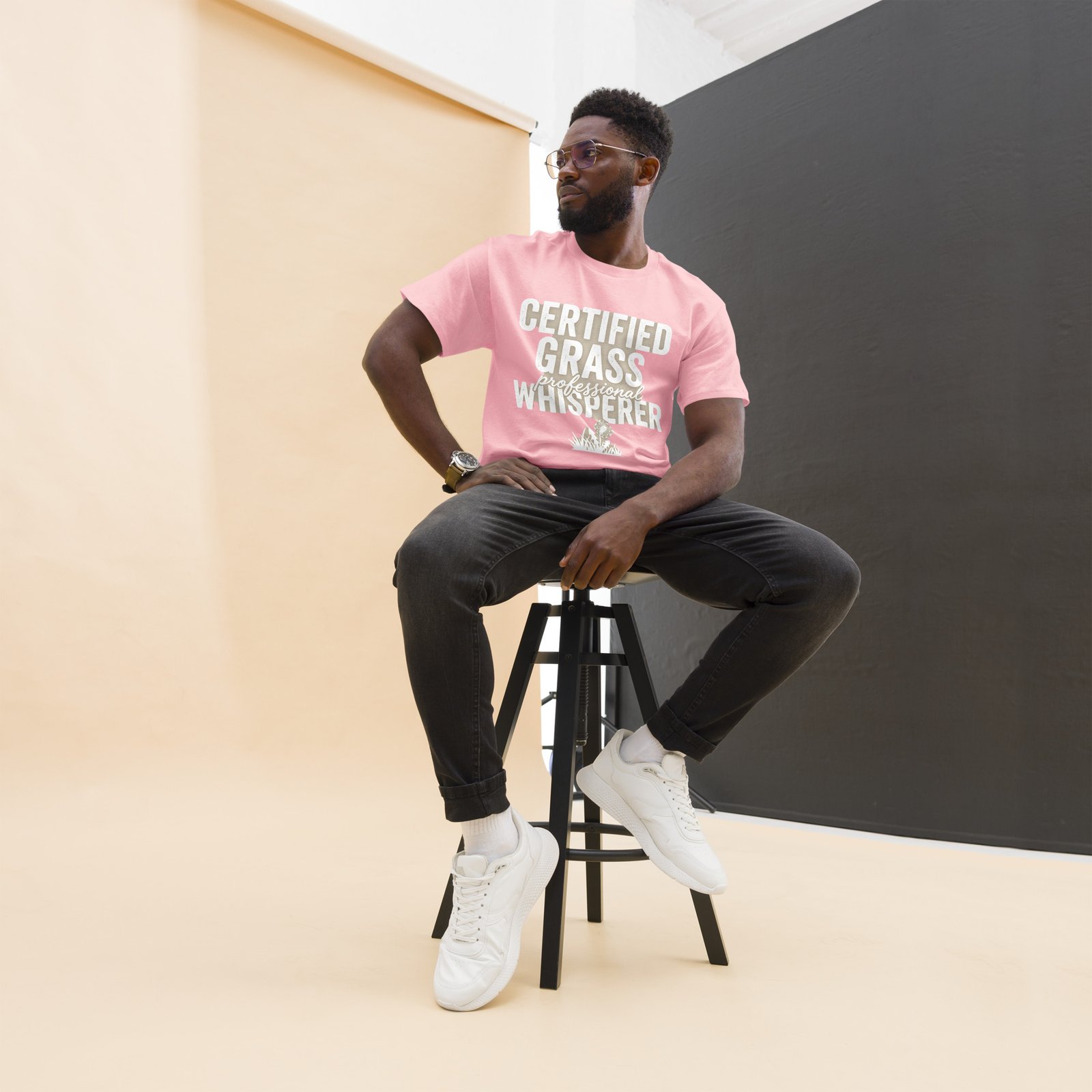 "Certified Grass Whisperer" Tee - Image 11