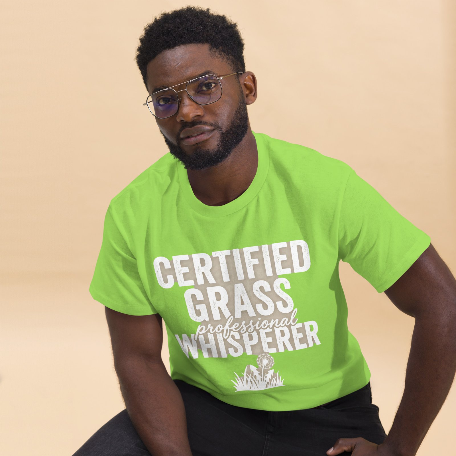 "Certified Grass Whisperer" Tee - Image 8
