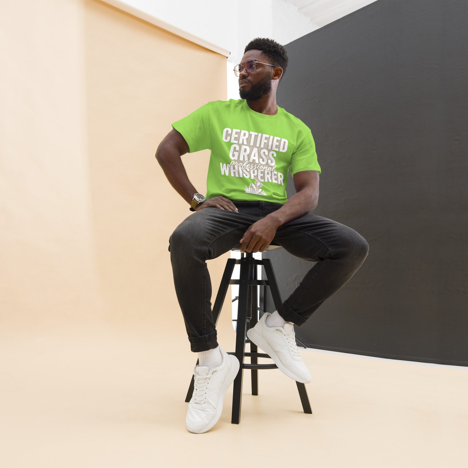 "Certified Grass Whisperer" Tee - Image 7
