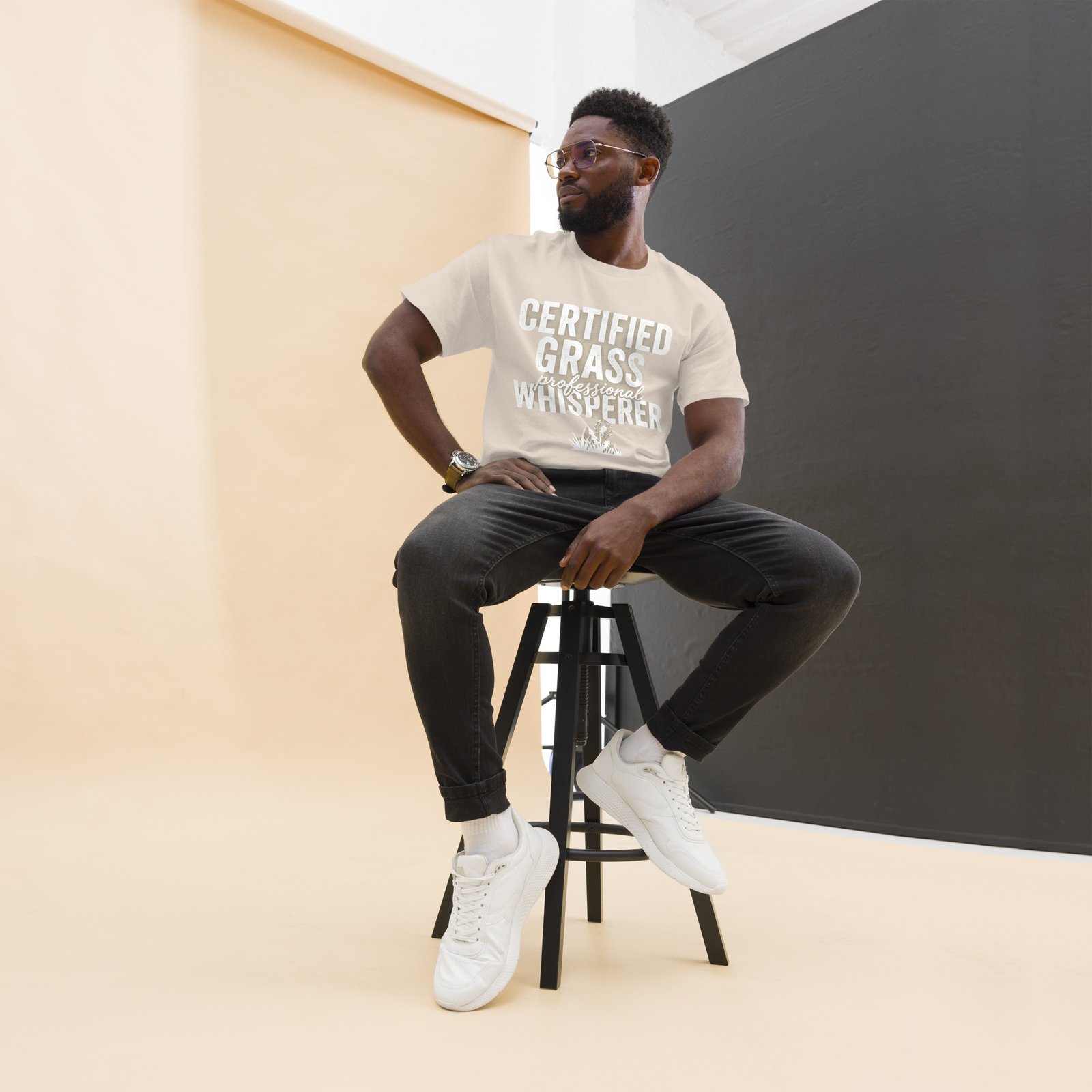 "Certified Grass Whisperer" Tee - Image 9